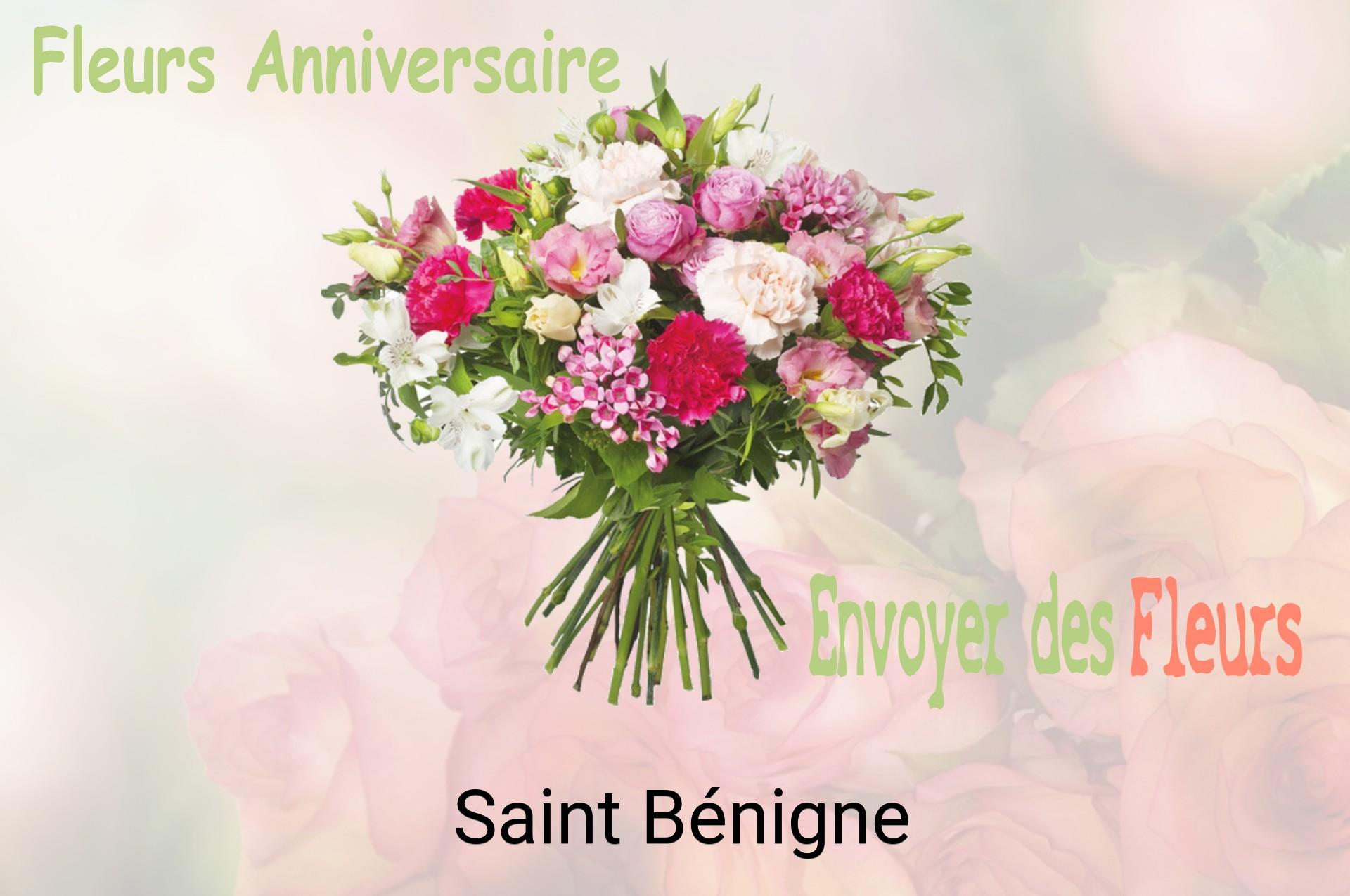 Bouquet de fleurs d’anniversaire livré à Saint-Bénigne