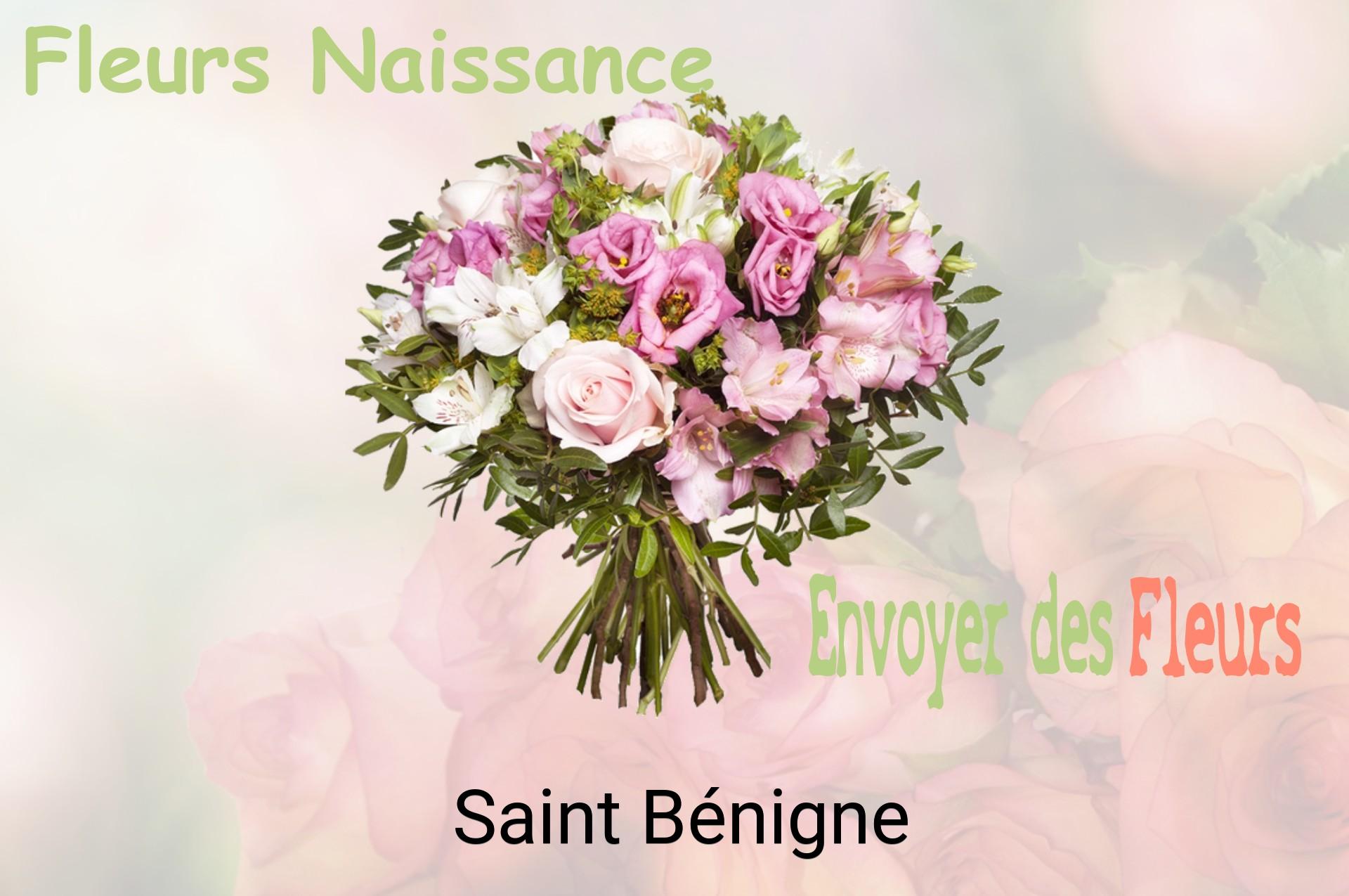 Bouquet de fleurs de naissance livré à Saint-Bénigne